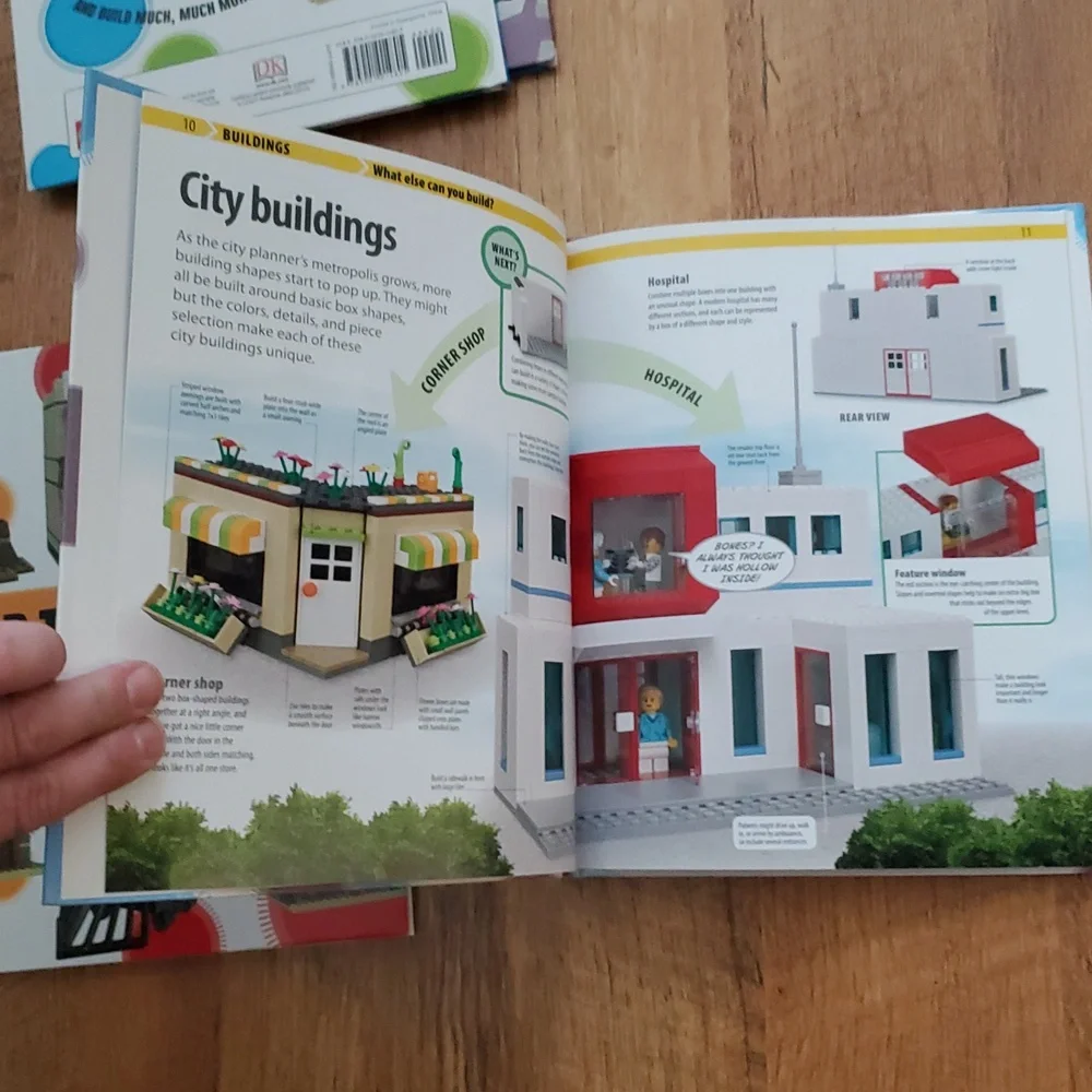 LEGO Get Inspired BUILD A ‎ Ideas Set Of 4 Books